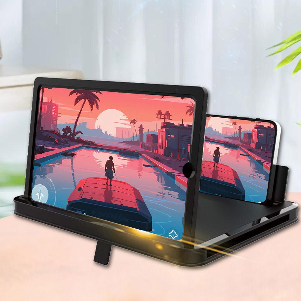 Matte Anti Glare Screen - 10/12/14 인치 휴대 전화 증폭기 HD