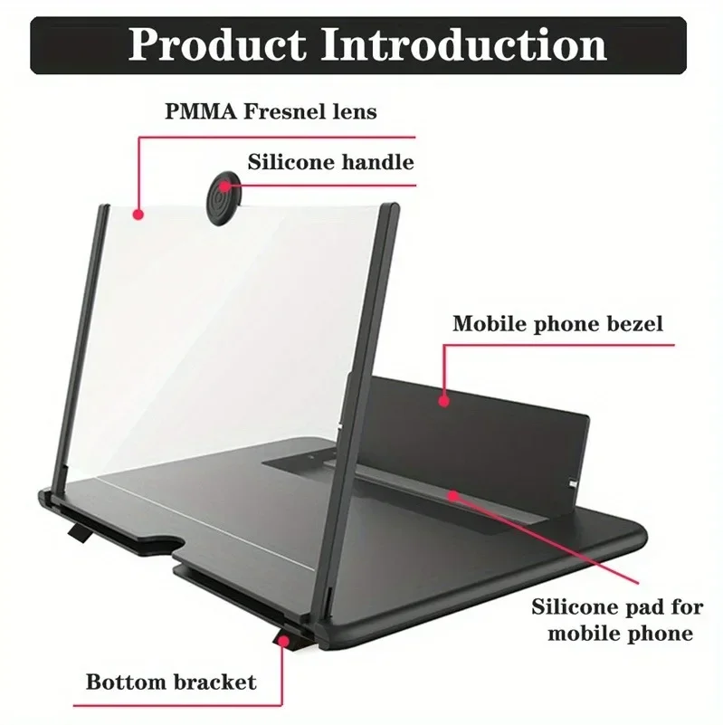 Matte Anti Glare Screen - 12/10인치 HD 화면 확대기, 휴대폰 앰프,