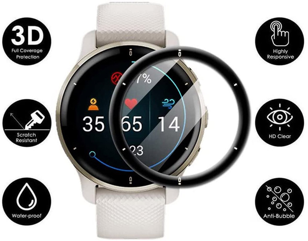Garmin Venu 2 Plus 전체 화면 보호 필름 - Curved Edge Screen 리뷰 및 가격